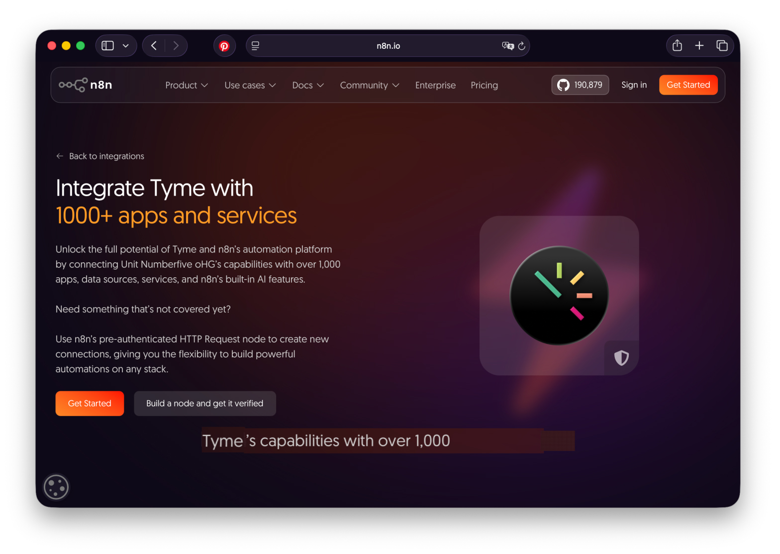 Tyme x n8n Workflow Automation